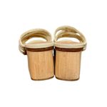 Paloma Wool Maria Sandal Off White Patent Leather Sculptural Heel 38 PLEASE READ Tan Size 8 Photo 8