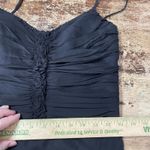 Cache  Black Silk Slip Dress Size 4 Photo 8