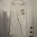 Ser.O.Ya Omar Drop Crotch Boyfriend distressed jeans White Size 25 Photo 4