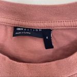 ASOS  design over sized pink short sleeve shirt medium Photo 2