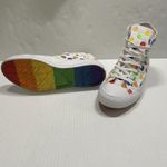 Converse Miley Cyrus Chuck Taylor High Top Shoes Womens 8.5 Multicolor Polka Dot Photo 11