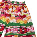 Vintage 80s KENZO Colorful Floral Pleated High Photo 1