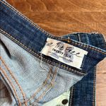 We The Free  Blue Flare Wide Leg Jeans Photo 1