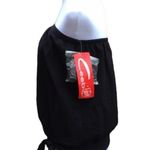 Vintage Ceeb Black Tankini Bikini Top Loose Fitting Deadstock Size 12 Photo 3