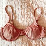 Xhilaration Light Pink Shimmer Wired Bikini Top Size Xs Photo 0