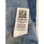 ASOS Lightweight Soft Denim Halter Slip Dress Criss Cross Straps EUC Sz 12 Mini Photo 6