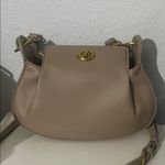 Melie Bianco  Taupe Beige Khaki Crossbody Convertible Purse Photo 1