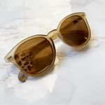 Le Specs Bandwagon Matte Stone Sunglasses Sunnies Unisex Reflective Tan Photo 1