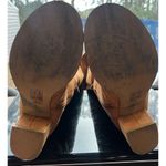 Fugu Malibu Womens Size 6 1/2‎ Tan Knee Flip Down Leather Boots Side Zip Photo 4