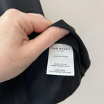 The Reset R Label Black Japanese Satin Charmeuse Cami Top Size XS Photo 3