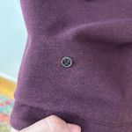 Lululemon Cozy Thats A Wrap Cardigan Sweater Jacket Cozy Warm Size 6 Burgundy Photo 5