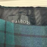 Talbots  Men's Dark Green Plaid Dress Pants Photo 3