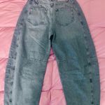Free People We The Free CRVY Venus Barrel Jeans Photo 3