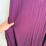 Eileen Fisher NWT  Tencel Blend Halter Sheath Dress in Blackberry Purple XL Photo 13