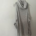 Allison Joy  Light Gray Cowl Neck Sweater Large Photo 3