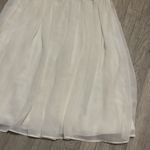 B Darlin  white gold sparkle dress 3/4 small party new years holiday sequin prom Photo 2