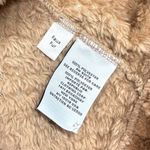 Carmen Marc Valvo NWOT Toasted Chestnut Faux Fur Gold Zipper Trim Vest XL Photo 7