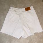 Princess Polly  White High Waist Shorts Photo 5