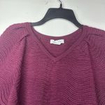 Liz Claiborne  Women's Top Size Large NWT Textured 3/4 Sleeve V-Neck Photo 5