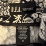 D.F.A. New York Black & White Paisley Floral Mini Skirt Size 8 Photo 3