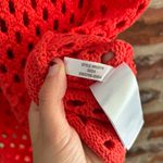 Madewell Open Knit Sweater Tank in Himalayan Orange, XS Photo 6