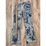 7 For All Mankind  A Pocket Boot Jeans Bleached Wash Y2K Womens Size 31 Photo 9