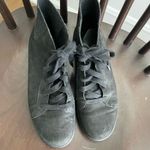 Eileen Fisher  Gaze Tumbled Nubuck High-Top Sneaker Black 7 Photo 3