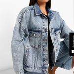 Boohoo Oversized Jean Jacket Photo 0