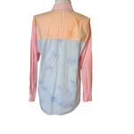 Vintage Together embroidered floral western style colorful button down top Size M Photo 2