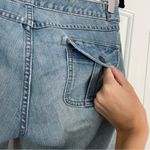 Old Navy Vtg Y2K Ultra Low Rise Cargo Jean Pants Sz 4 Straight Bootcut Photo 11