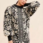 Farm Rio NWT Pineapple Garden Sweater Dress | Small Photo 0