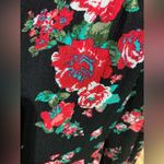 No Boundaries  Black Floral Skort Photo 5