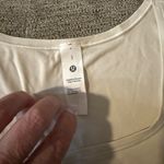 Lululemon WunderMost Ultra-Soft Nulu Square-Neck Sleeveless Bodysuit Bone Small Photo 10
