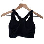 Nike Dri Fit Women's Black and White Sports Bra Photo 2