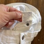 Eileen Fisher White Denim Straight Leg Low Rise Jeans, Size 4 (US) Photo 7