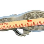 OKA b. Silver flip flip comfort Sandals with Crystal Embellishments shoes M/L Size 8.5 Photo 6