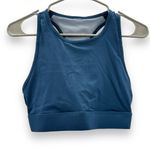 Fabletics  Trinity High‎ Impact Sports Bra in Blue Nova/Blue Iron Sz M Photo 2