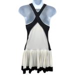 Adidas Stella McCartney Barricade Tennis Dress Pleated Skirt Black White S Photo 3