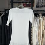 Marella Norcia White Ribbed Knit Maxi Jumper Dress Size M Photo 14