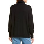 Treasure & Bond Turtleneck Dropped Shoulder Sweater in Black Size XXS NWT Photo 1