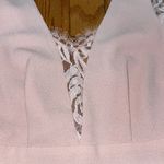 BCBGeneration  Lace Trim Mini‎ Dress  Petal Pink size 0 NWT romantic Photo 4