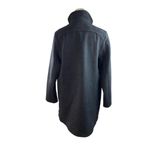 Pendleton *New Cascade Wool Coat Womens Lg Charcoal Gray Zip Snap Winter Outdoor Photo 2