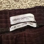 Urban Outfitters black velvet corduroy flare pants size XS Photo 5