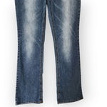 American Vintage Y2K LEI Ashley Low Rise Slim Bootcut Jeans Brown Stitching Pocket Design Jeans 2 Photo 3