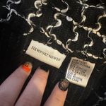 Newport News Black white tweed blazer Photo 2