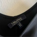 Max Mara ‘S Dress Black Scoop Neck Sleeveless Maxi Slip Dress Sz S EUC LBD Photo 4