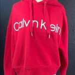 Calvin Klein Bold Red Sweatshirt Photo 3