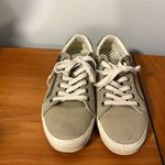 Täōs Z Soul Lace Up Zip Up Comfort Fashion Sneaker Green Tan Neutral Canvas 8 Photo 2