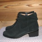 Vionic 5W 5 Wide Womens  Kanela Black Suede Water Resistant Ankle Boots Photo 1