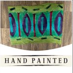 infinity Hand Painted Silk Summer Scarf/Saronge Photo 4